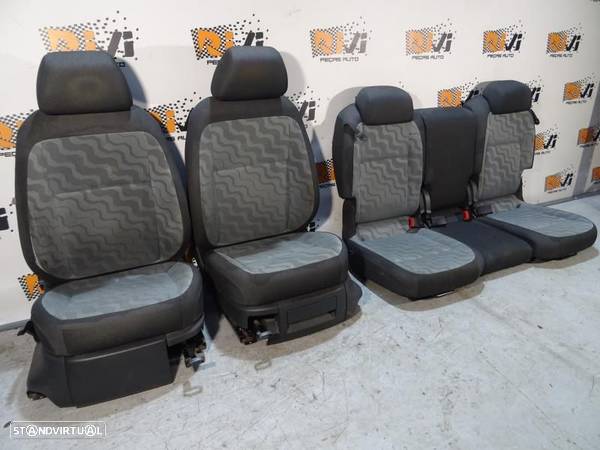 Conjunto De Bancos Skoda Roomster (5J)  Bancos Skoda Roomster - 2