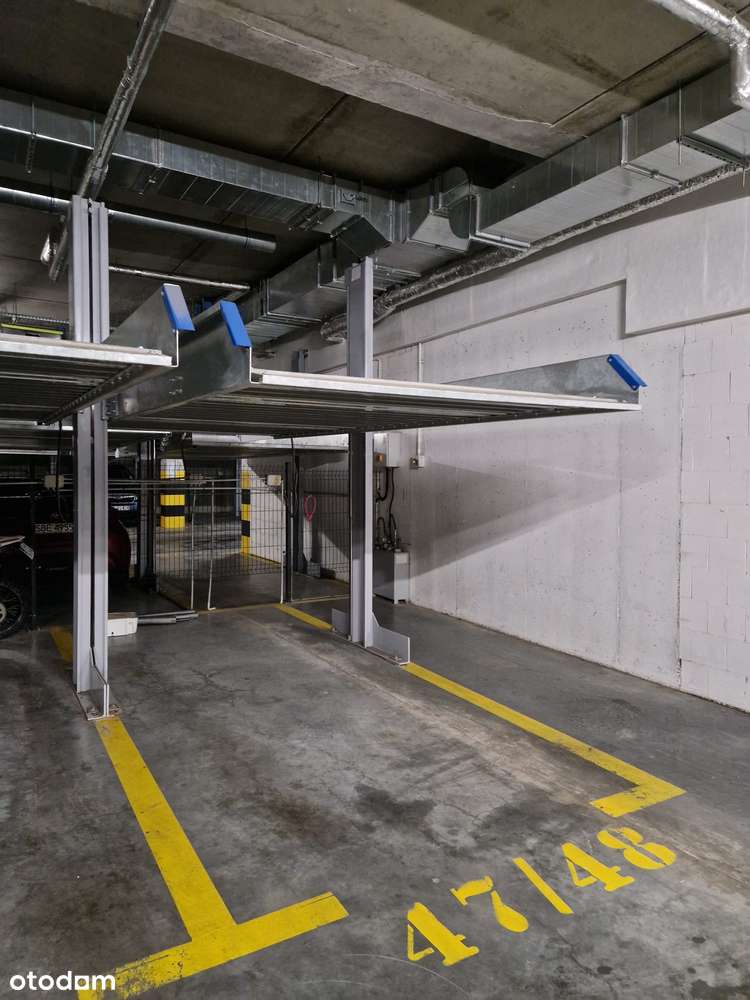 Szerokie podwójne miejsce postojowe , platforma na 2 samochody