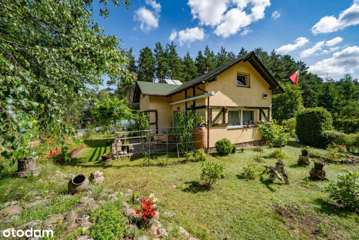 Rekreacja i całoroczny komfort – domek w lesie:)