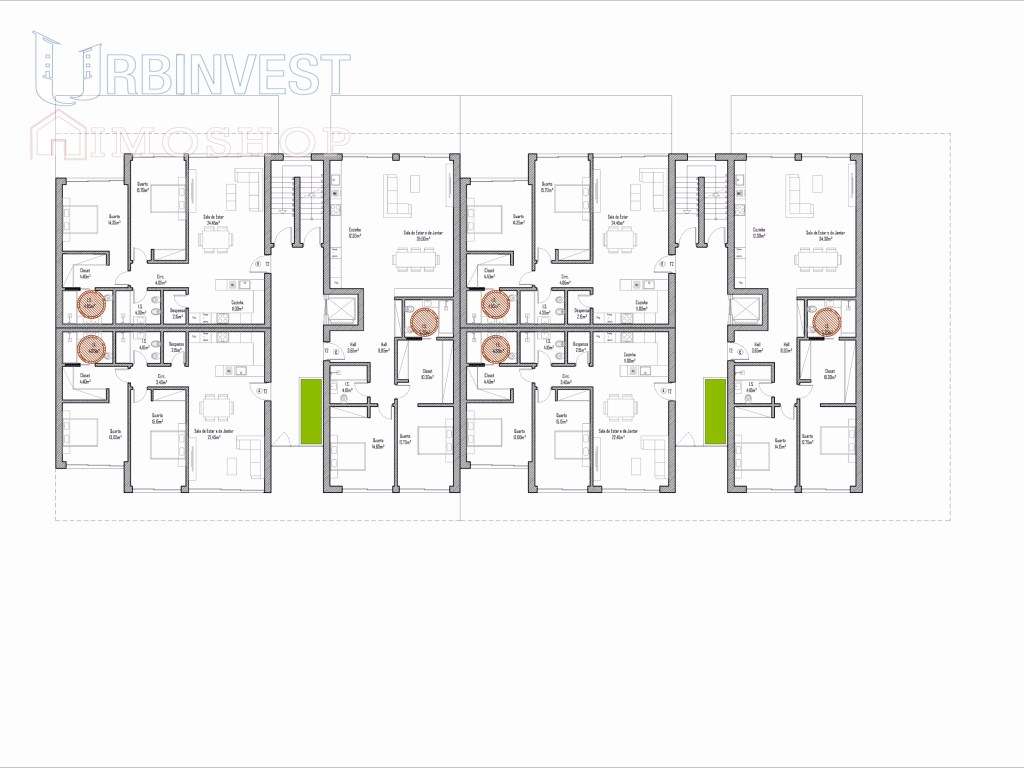 Terreno com projecto aprovado em Olhão, Algarve - Grande imagem: 3/7