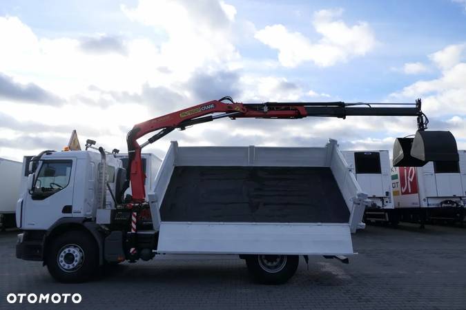 Renault 19 - 320 KM / E 6 / Wywrotka + HDS / HYDROBURTA / 3 STRONNY KIPPER - 3.5 M / EURO 6 - 9