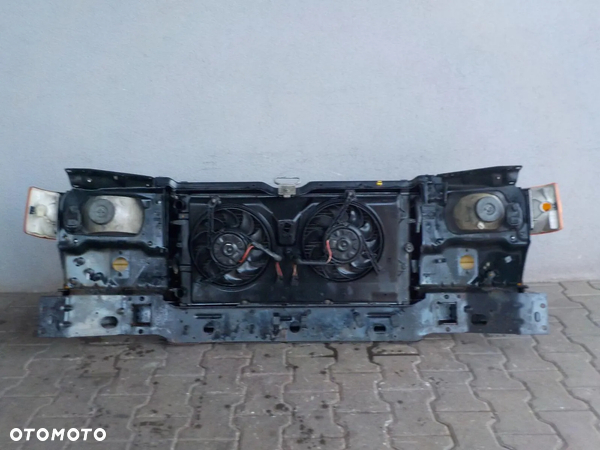 VW T4 96- PRZÓD GRILL WZMOCNIENIE PAS PRZEDNI BIAŁY - 4