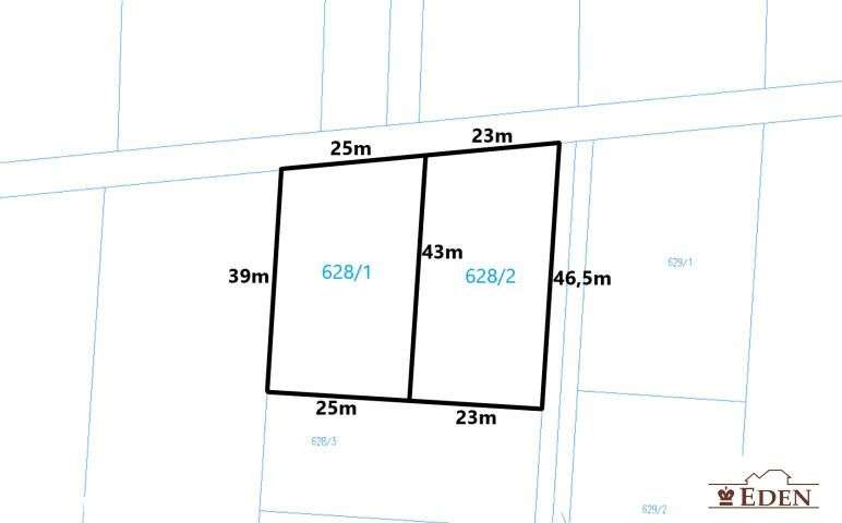 Sprzedam Działki Budowlane w Łazach k. Łuków - Pełny obrazek: 4/6