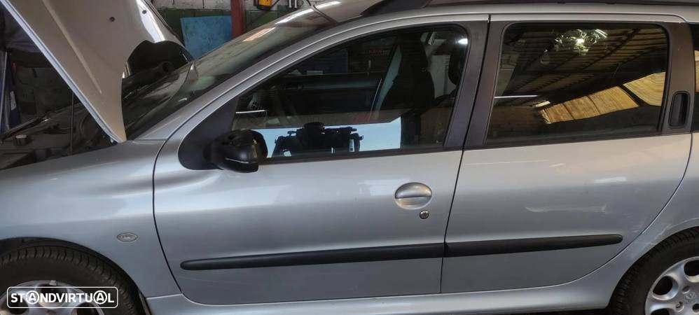 Porta frente esquerda PEUGEOT 206 SW (2E/K) 1.4 9002K5 - 1