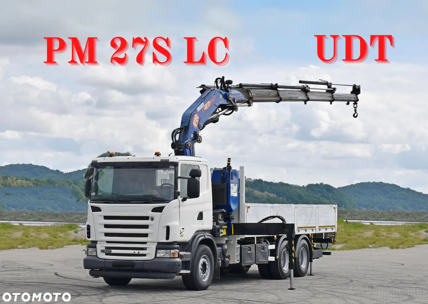 Scania G 420 * SKRZYNIA 6,90 m * PM 27S LC + PILOT / 6x4 - 1