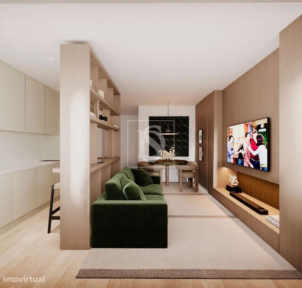 Apartamento T0 Novo Mobilado | Boavista, Porto-14