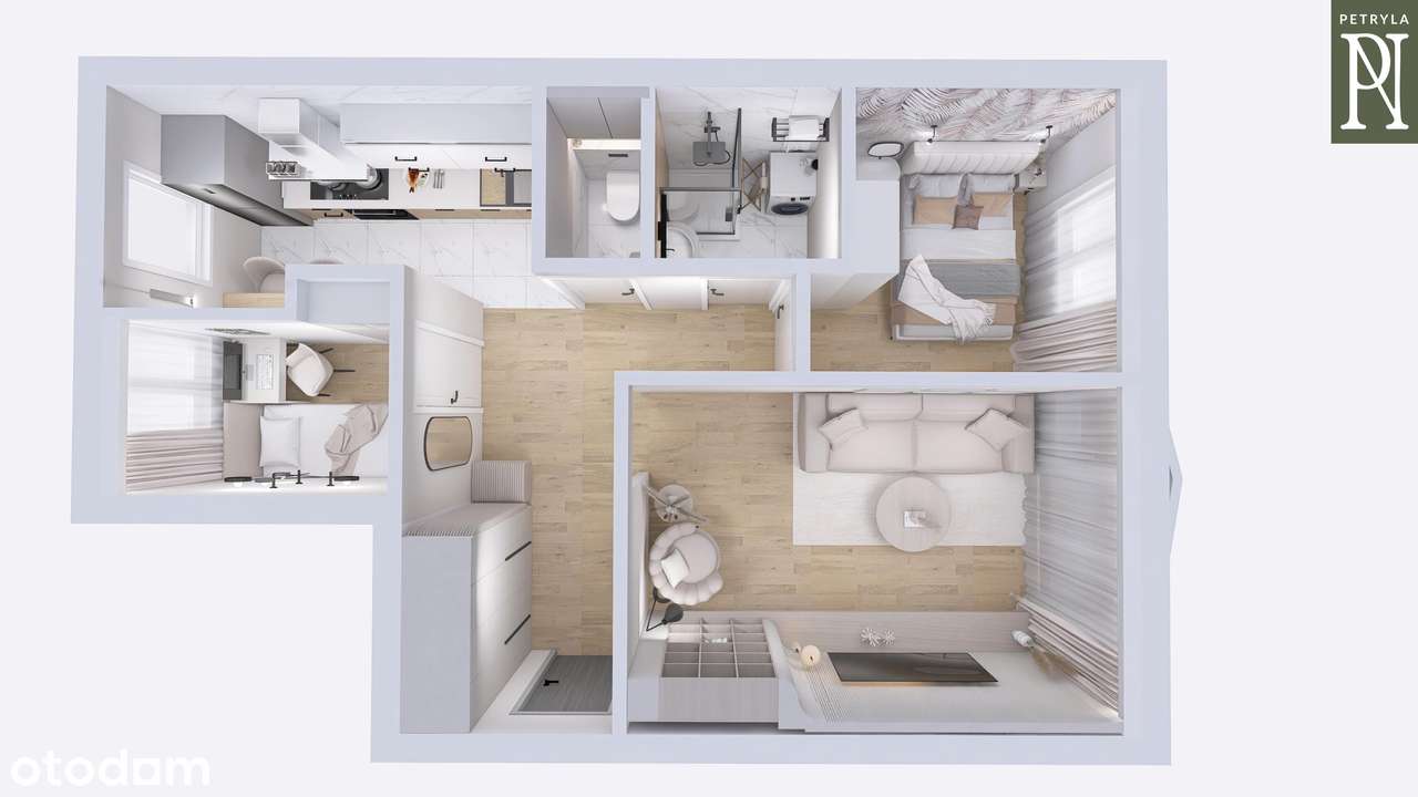 Jasne, przestronne, 3 pokoje, generalny remont-1