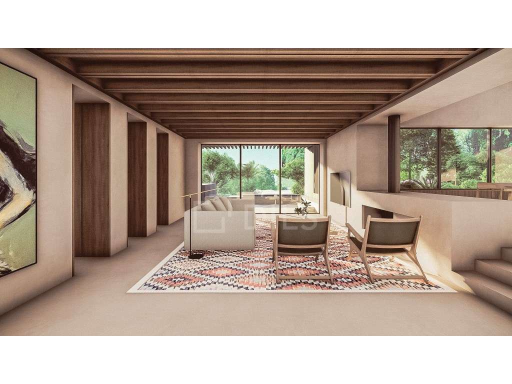 Moradia T4 em Colares, Sintra, com vista mar e piscina-4