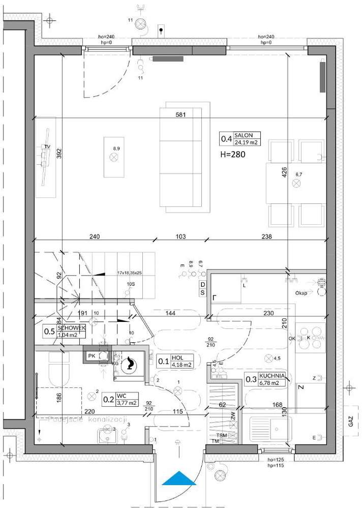 Nowy dom 2025 | skandynawski styl | ogród 50 m2 | garaż + m.post. - Pełny obrazek: 5/8