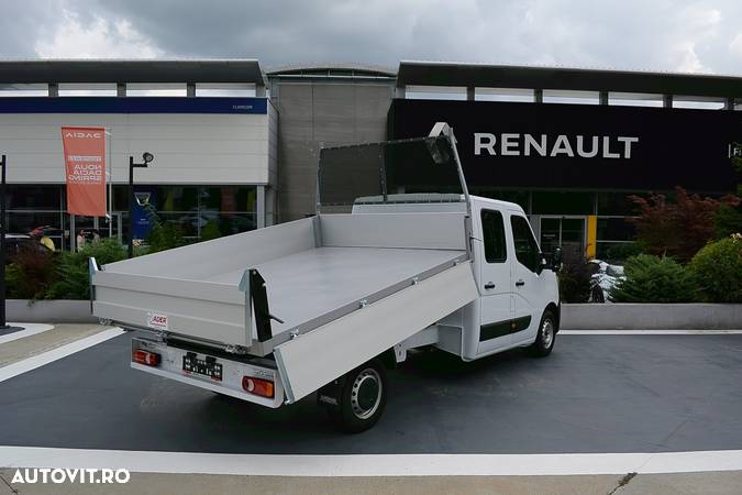 Renault Master Sasiu tractiune 145 CP dubla cabina 6+1 locuri - 8