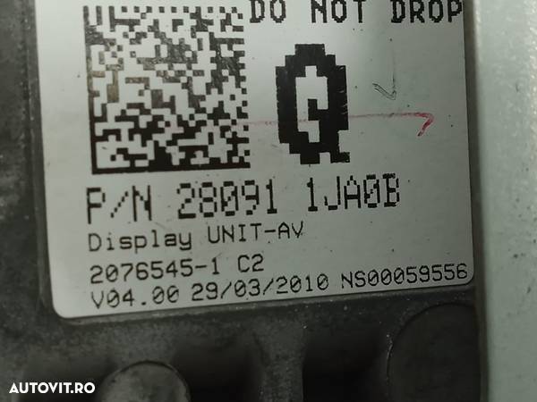 Display 280911ja0b Infiniti FX-Series 2  [din 2008 pana  2012] Crosso - 4