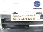 Grila dreapta proiector Porsche Cayenne 7L facelift an 2007-2010 original in stare buna - 8