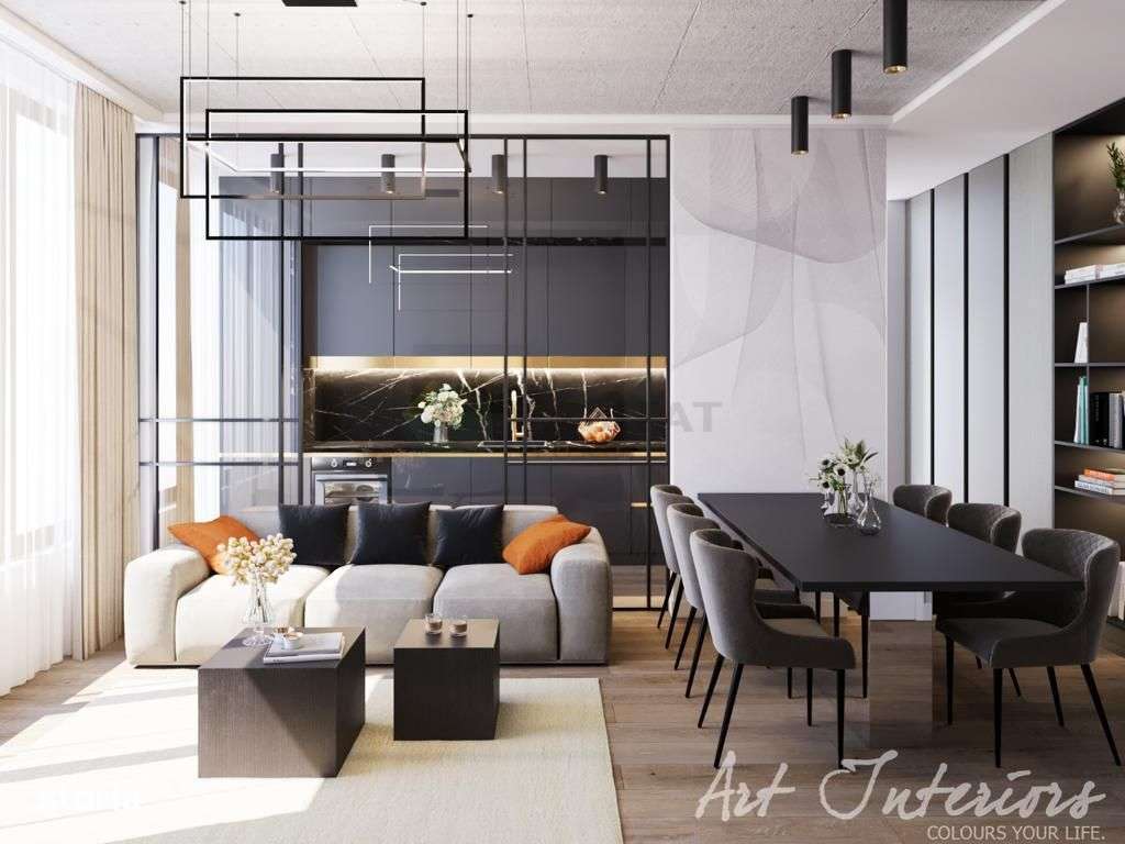 Apartament 3 camere | 81.53 mp utili + terasă 35 mp  PIPERA CONCEPT II - Imagine principală: 2/20