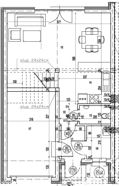 Dom w zabudowie bliźniaczej ul. Zacisze - Centrum - Pełny obrazek: 5/5