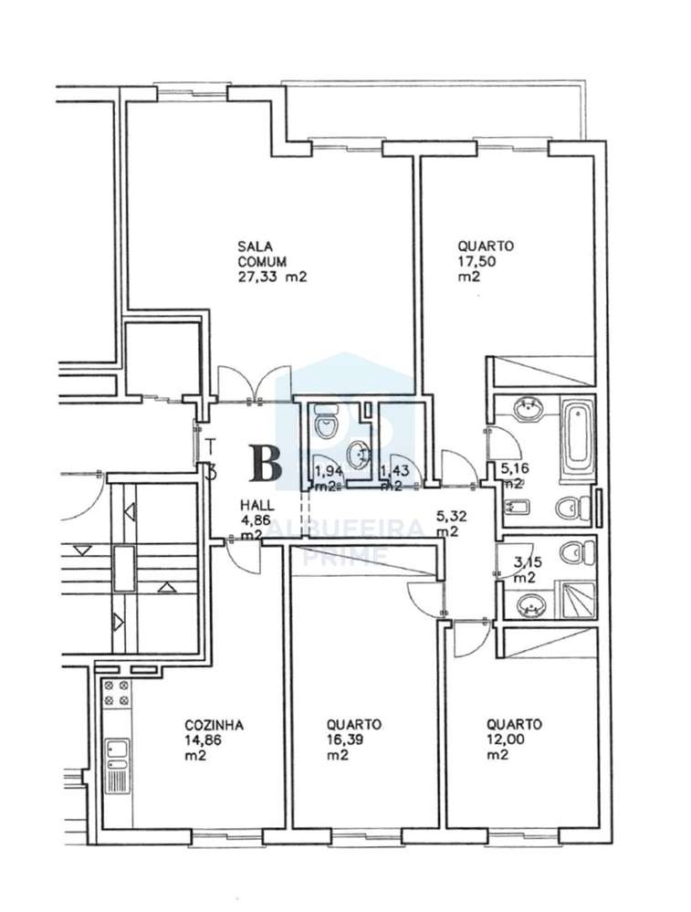 Apartamento T3 Venda em Quelfes,Olhão-37