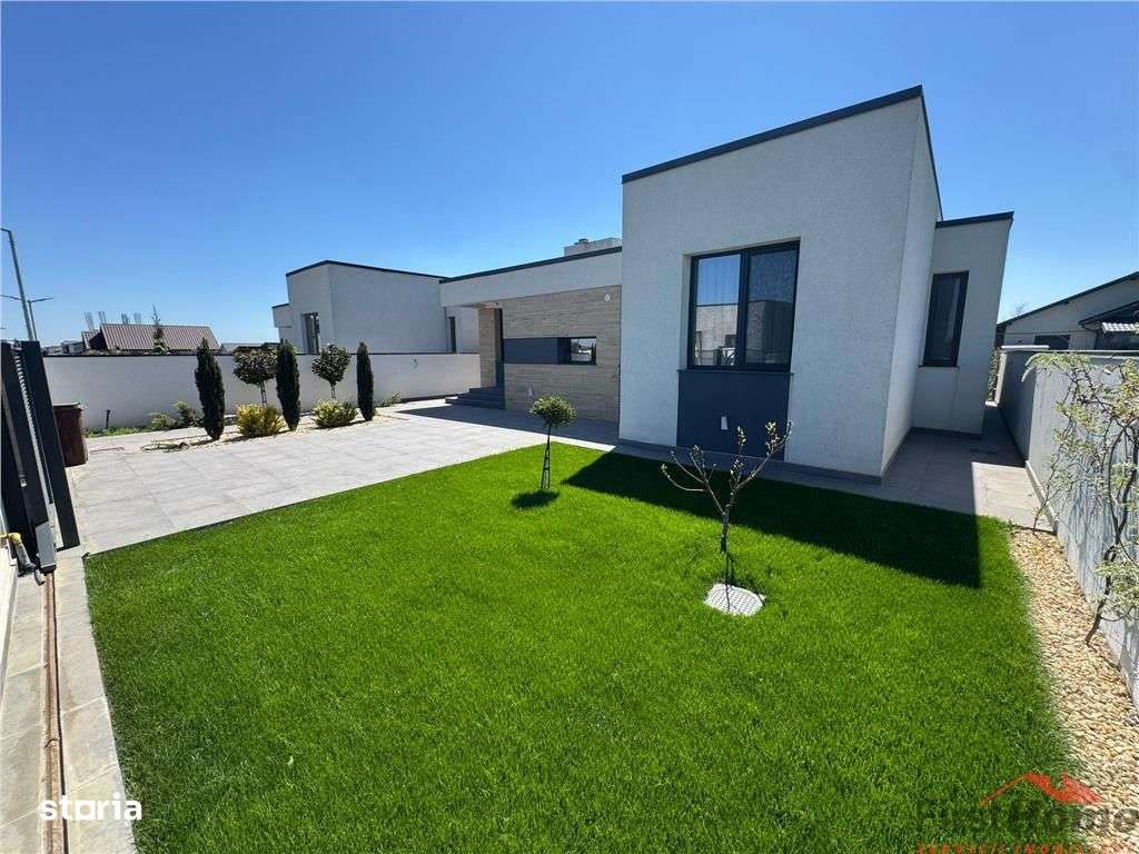 Casa parter NOUA, livada,130 mp utili, 490 mp teren,MOBILATA,UTILATA - Imagine principală: 2/20