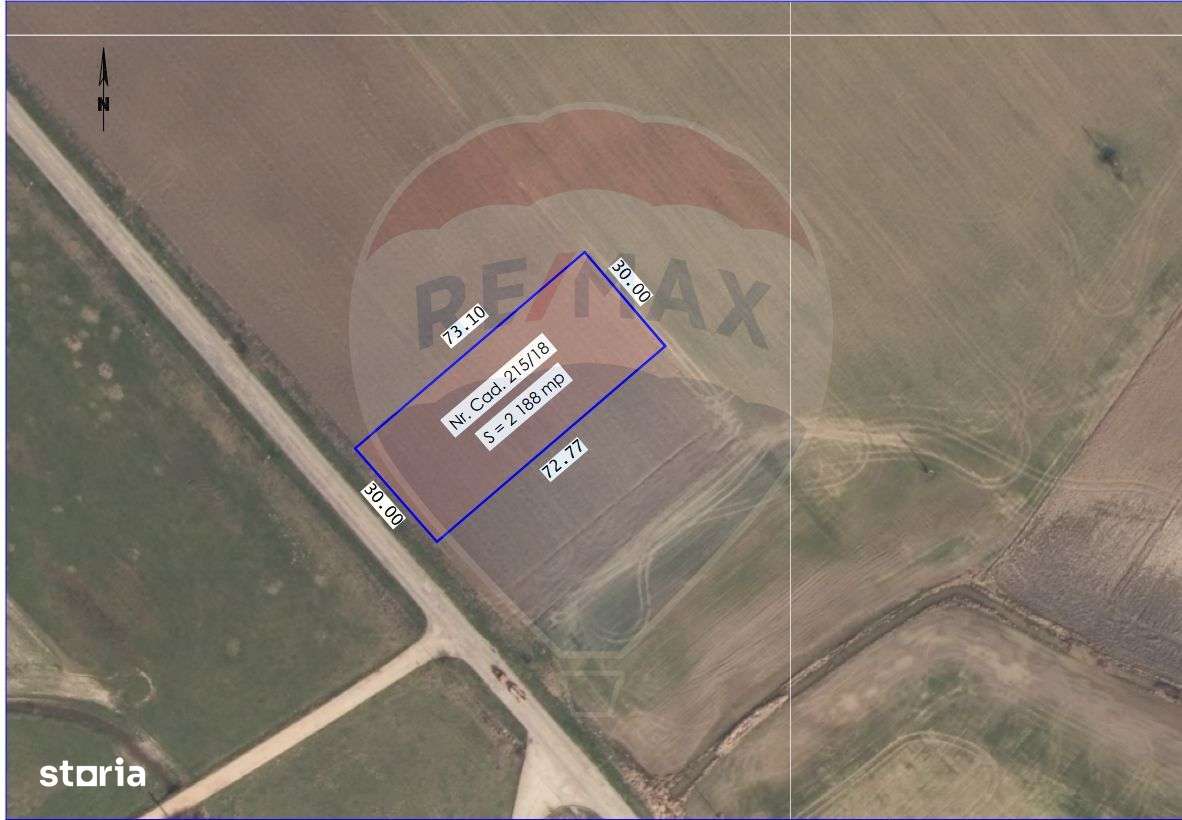 Teren intravilan 2188 mp de vânzare în Cefa, Bihor - Imagine principală: 1/3