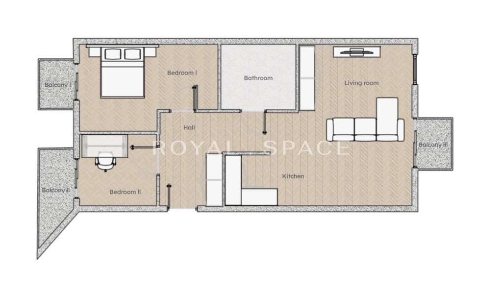 Nowe, stylowo wykończone mieszkanie na Zabłociu - Pełny obrazek: 3/16