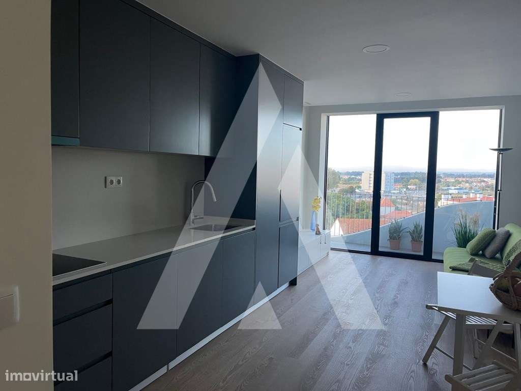Apartamento T1 Novo com Vistas Panorâmicas - a 5 Minutos da Av. Dr.... - Grande imagem: 2/24