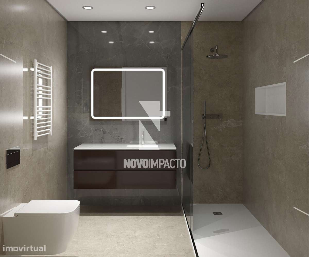 Montijo - Apartamento T2 Duplex c/garagem-4