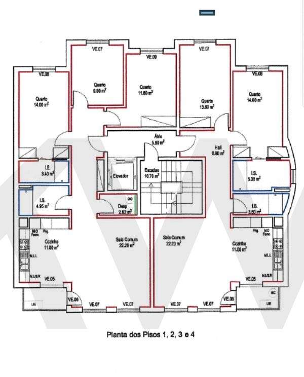 Apartamento T3 Novo com Excelentes Acabamentos e Equipamentos de Quali-8