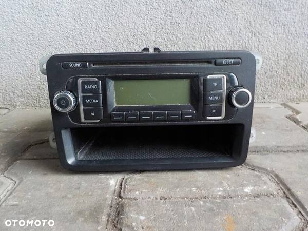VW T5 LIFT ORYGINALNE RADIO CD 1K0035156A - 1