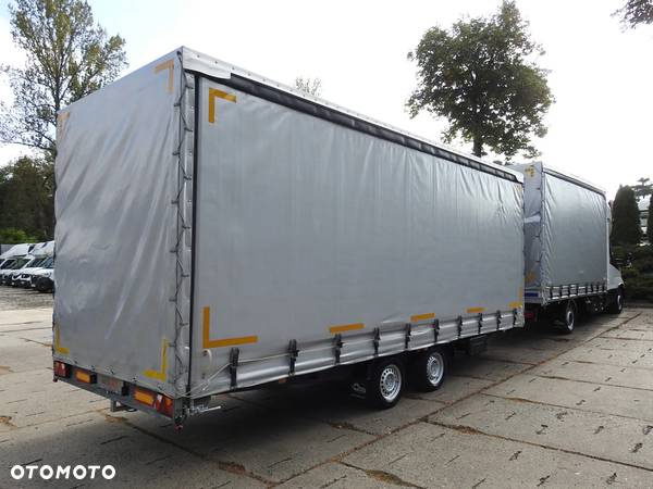 Iveco DAILY 35S18 AUTOMAT HI-MATIC PLANDEKA ZESTAW Z PRZYCZEPĄ BLYSS 18 PALET 180KM [ 414269 ] - 14