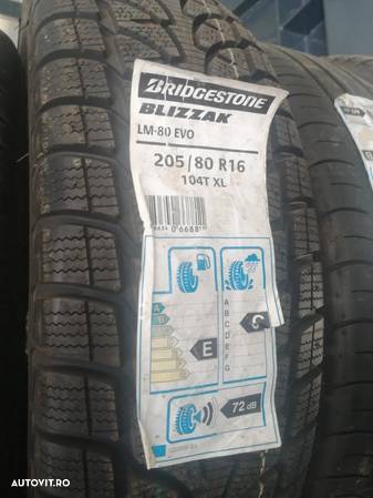 Anvelopa noua iarna 205/80 R16 BRIDGESTONE Blizzak LM80EVO - 1