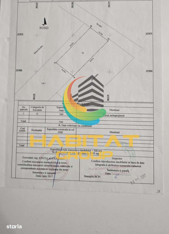 Vânzare Rapidă! Teren 500 mp cu Utilități – Măgurele - Imagine principală: 2/6
