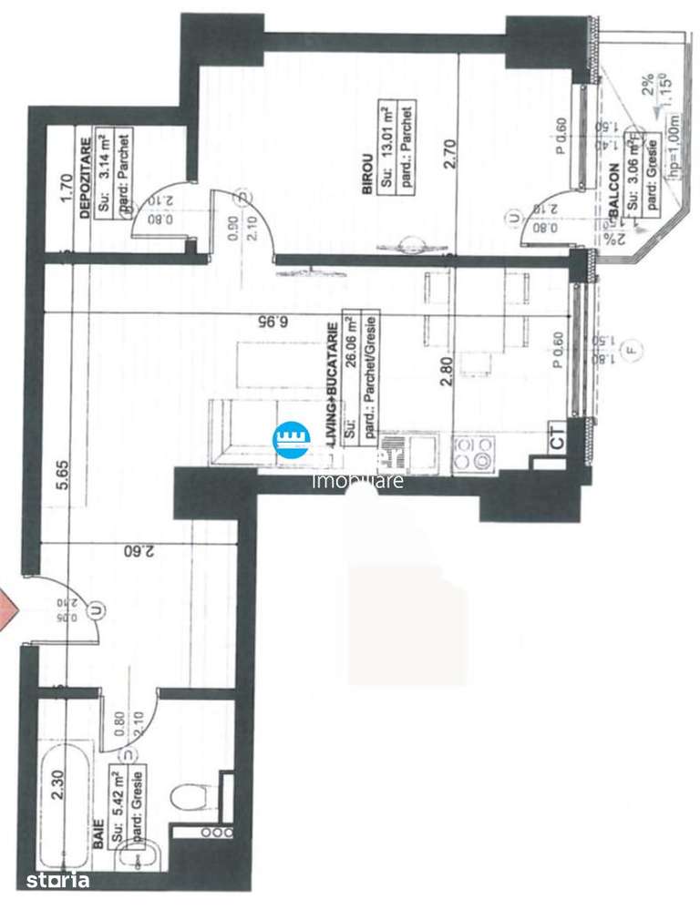 Apartament 2 camere Copou, complex rezidential nou! - Imagine principală: 5/15