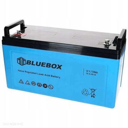 Akumulator BLUEBOX VRLA AGM 12V 120Ah 407x174x209 - 1