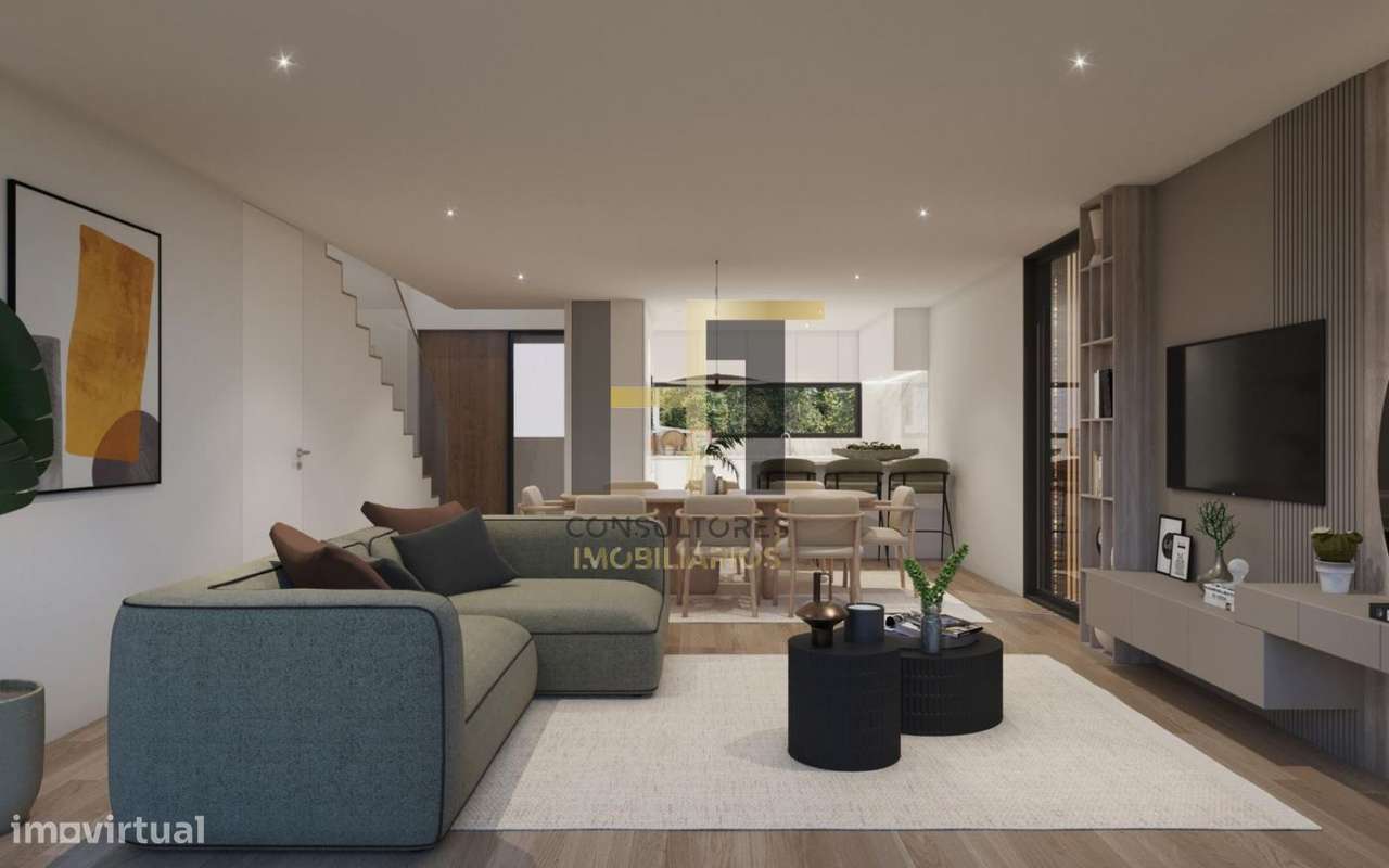 Moradia T4 Nova | 3 Suites | Conforto, Modernidade e Luz Natural | Cas - Grande imagem: 4/45