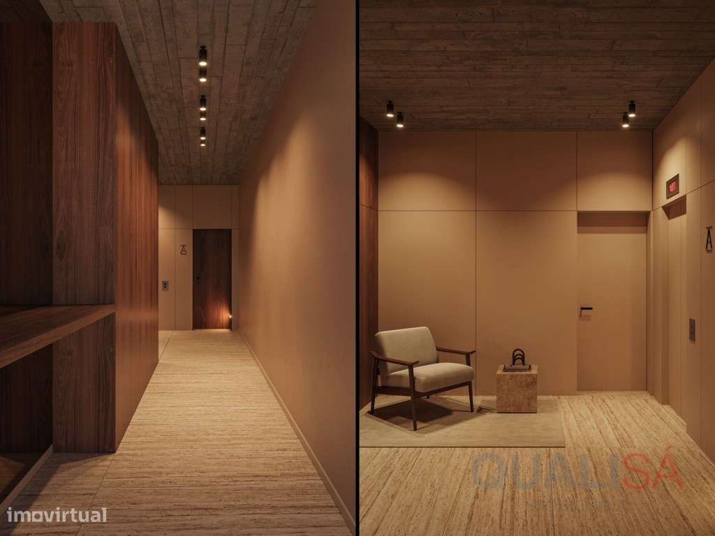 Apartamento T1 novo com varanda em empreendimento de luxo no centro...-14