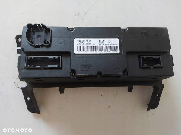 FIAT CROMA PANEL NAWIEWU KLIMATYZACJI 7354319520 - 2