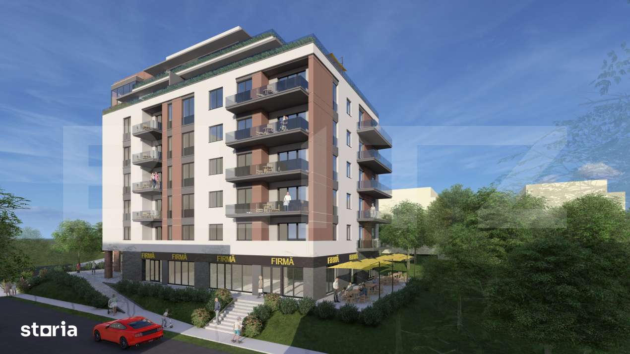 Apartament cu 3 camere, 74 mp, bloc Premium- zona Andrei Muresanu - Imagine principală: 3/8