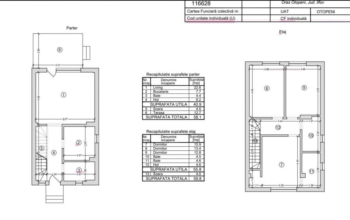 Vila tip Townhouse / 23 august/ Lidl/ aproape de scoli si magazine – - Imagine principală: 2/9