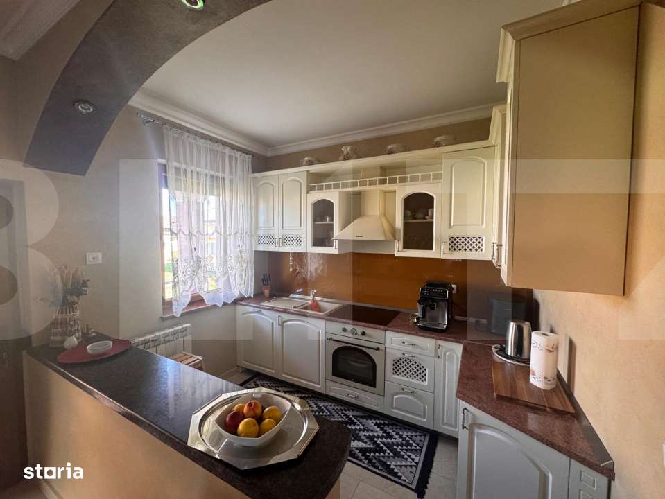 Vila de lux P+E+M in comuna Tudora – finisaje premium, complet mobil - Imagine principală: 4/11