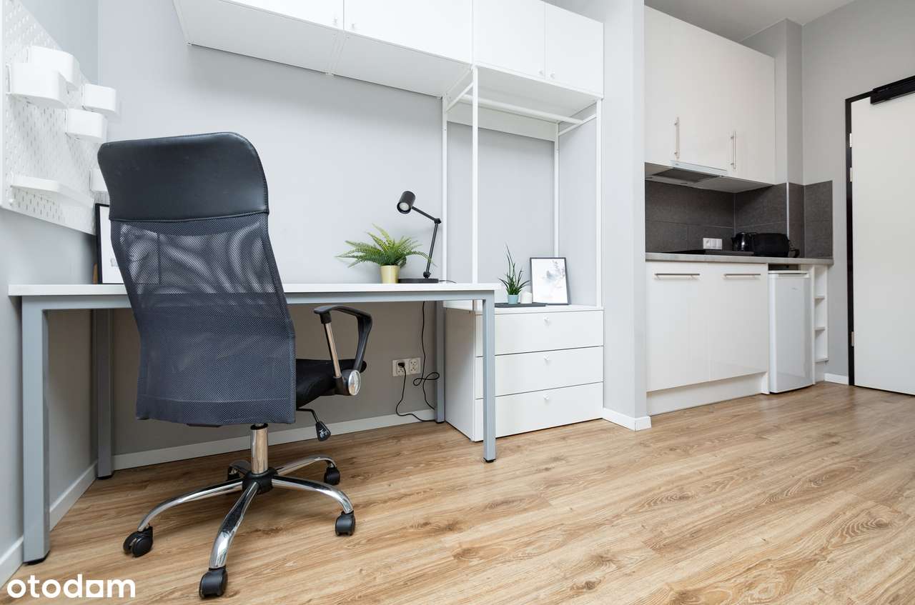 Mini Kawalerka w akademiku Trio Kraków, obok UEK - Pełny obrazek: 4/13