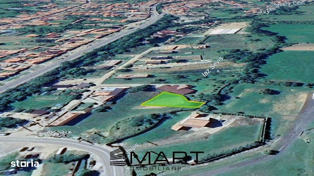 Teren intravilan 520mp Rasinari - Imagine principală: 4/5