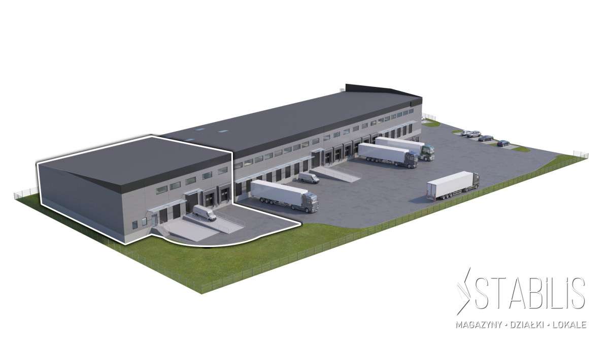 Magazyn przy obwodnicy / 855 m2 / Szczęsne-1