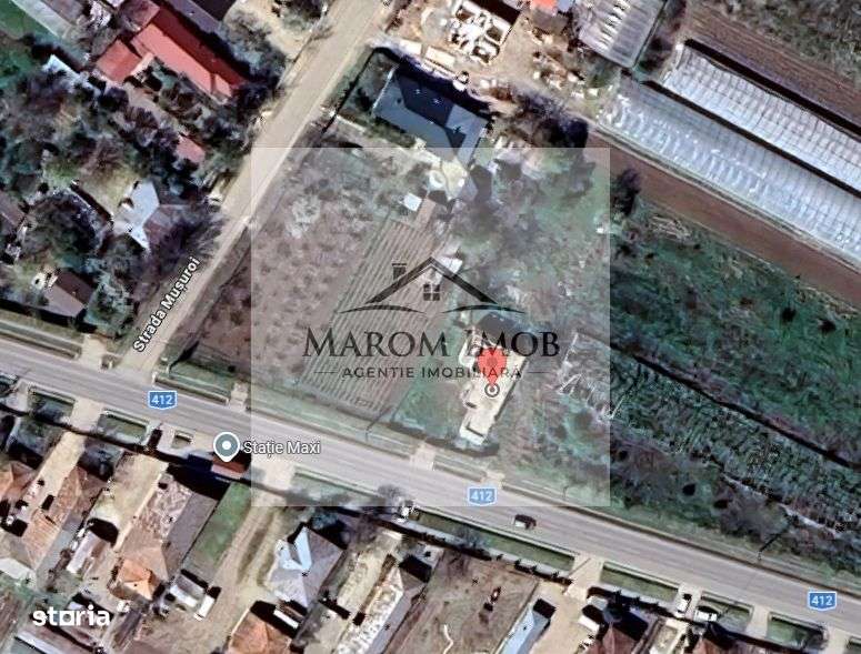 Casă la roșu P+E, 1000 mp teren, utilități, acces asfaltat – Câmpurelu-1