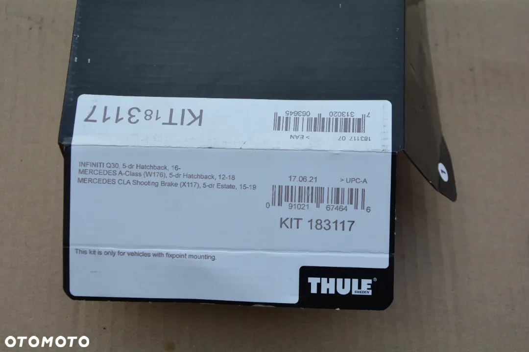 Thule kit Mercedes AW176 / CLA Kit montażowy - 2