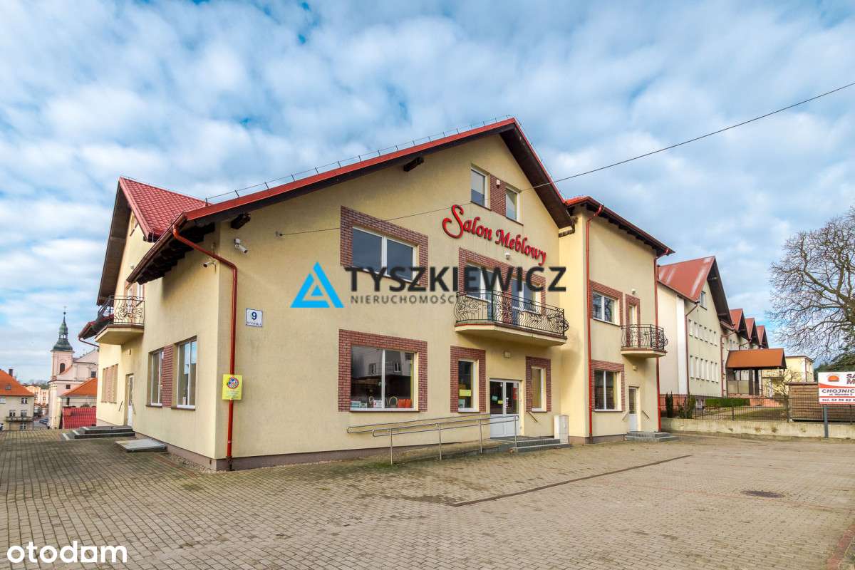 Duży budynek usługowo-mieszkalny w centrum miasta!