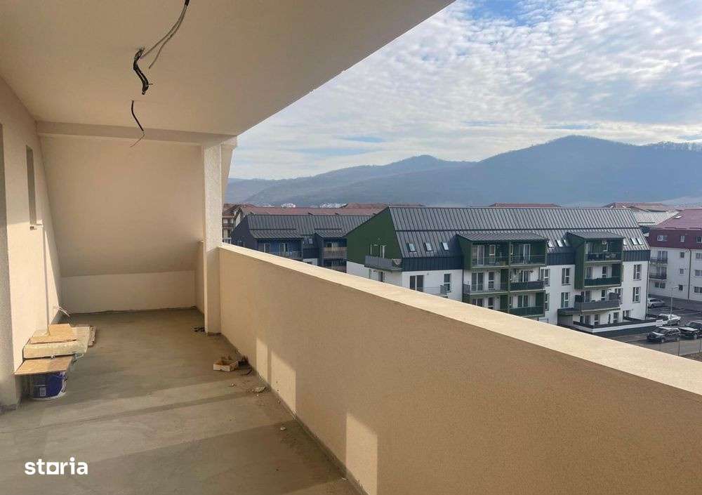 Apartament de 4 camere, 78 mp, 24 mp terasa, parcare, zona Cetatii — fotografia 2