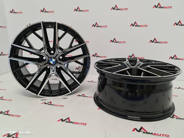 Jantes Look BMW 555M Preto Polido 19 (5x112) - 3