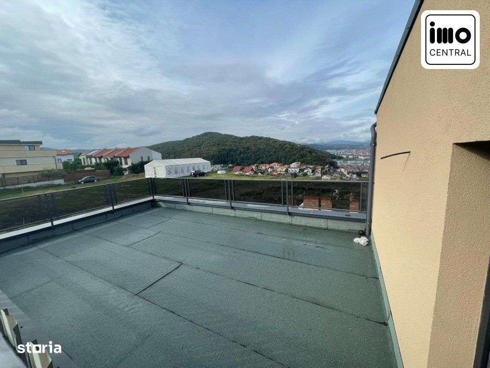 Duplex cu 2 terase si priveliste panoramica asupra Florestiului-zona T-14