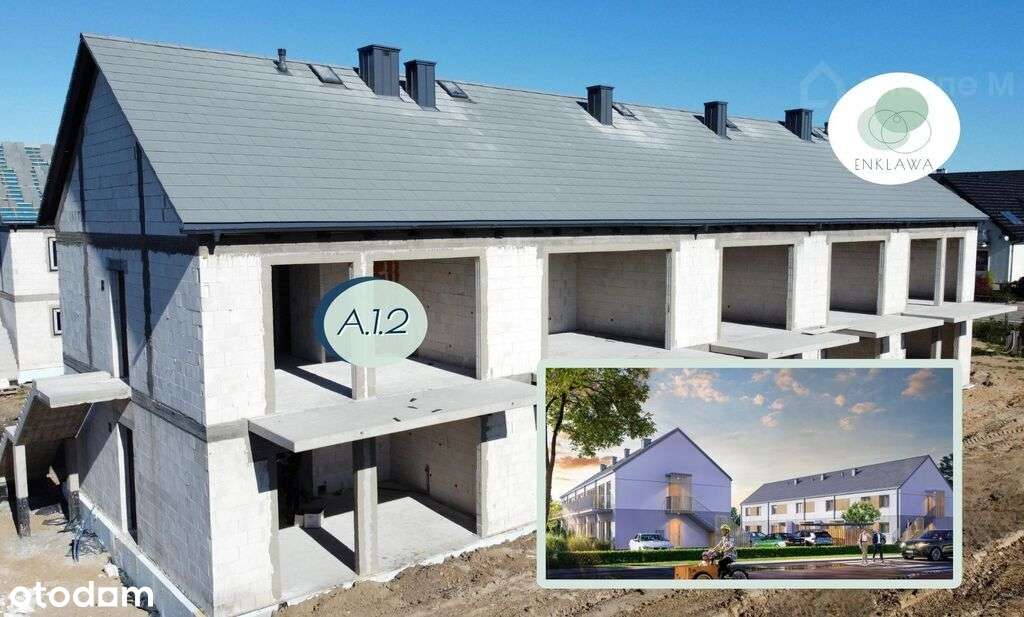 Duży balkon 8m ✅ ogrzewanie podłogowe ✅ strych 18m-0