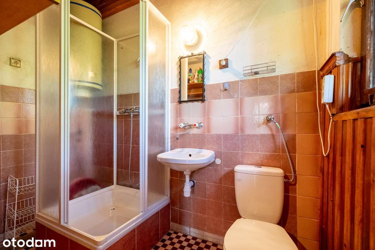 Dom letniskowy 70 m2 do remontu ok Dobczyc - Czasław-13