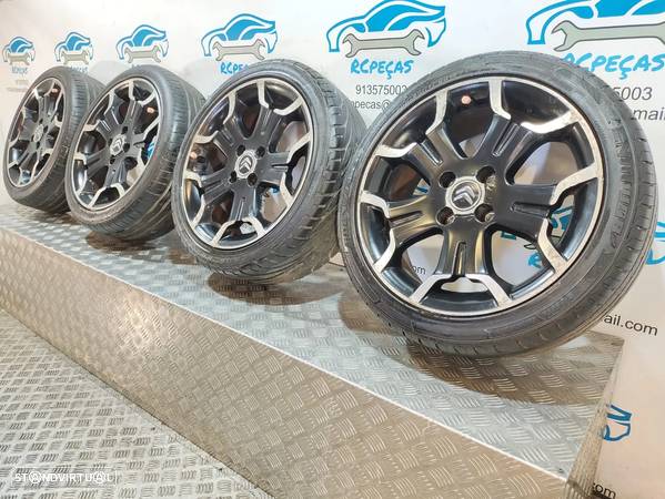 JANTES ORIGINAIS CITROEN DS3 SA 17 POLEGADAS 7J ET25 4X108 C3 II 2 BERLINGO C4  RONAL - 3