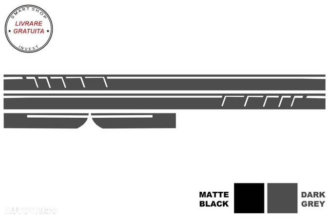 Difuzor Bara Spate cu Ornamente toba si Stickere Gri Mercedes W176 A-Class (2012-2- livrare gratuita - 9